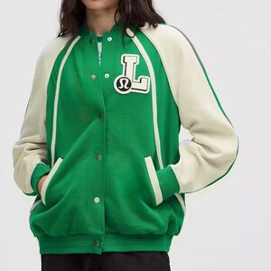 Lululemon Scuba Oversized Collegiate Jacket